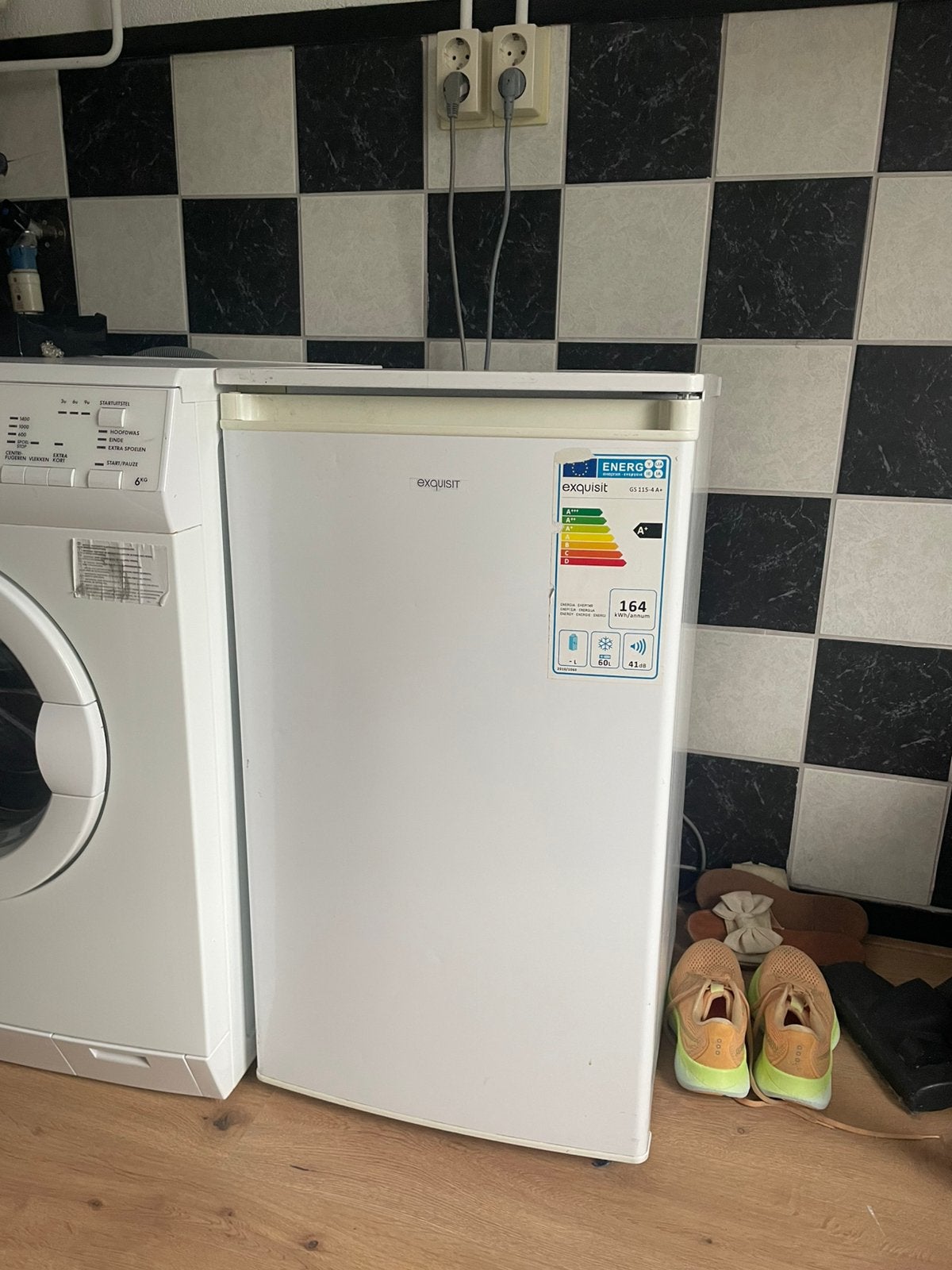 Vriezer Exquisit, Minder dan 60 cm, Zo goed als nieuw, Energieklasse A of zuiniger, Vrijstaand