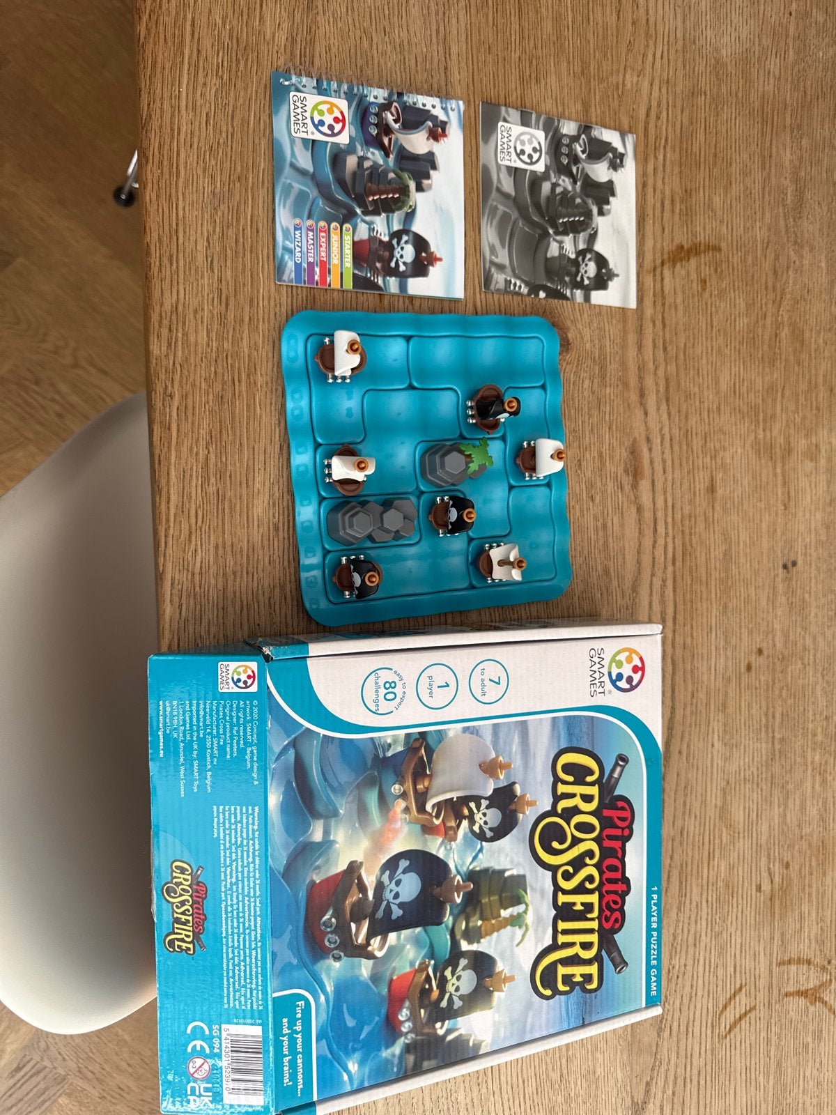 Smart Games Pirates Crossfire - Logisch denkspel, Ophalen, Zo goed als nieuw, Jongen of Meisje