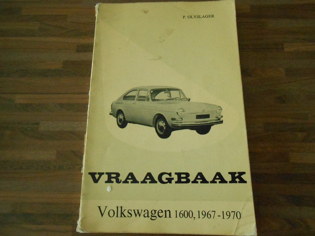 olyslager vraagbaak vw volkswagen type 3, Auto diversen, Ophalen of Verzenden