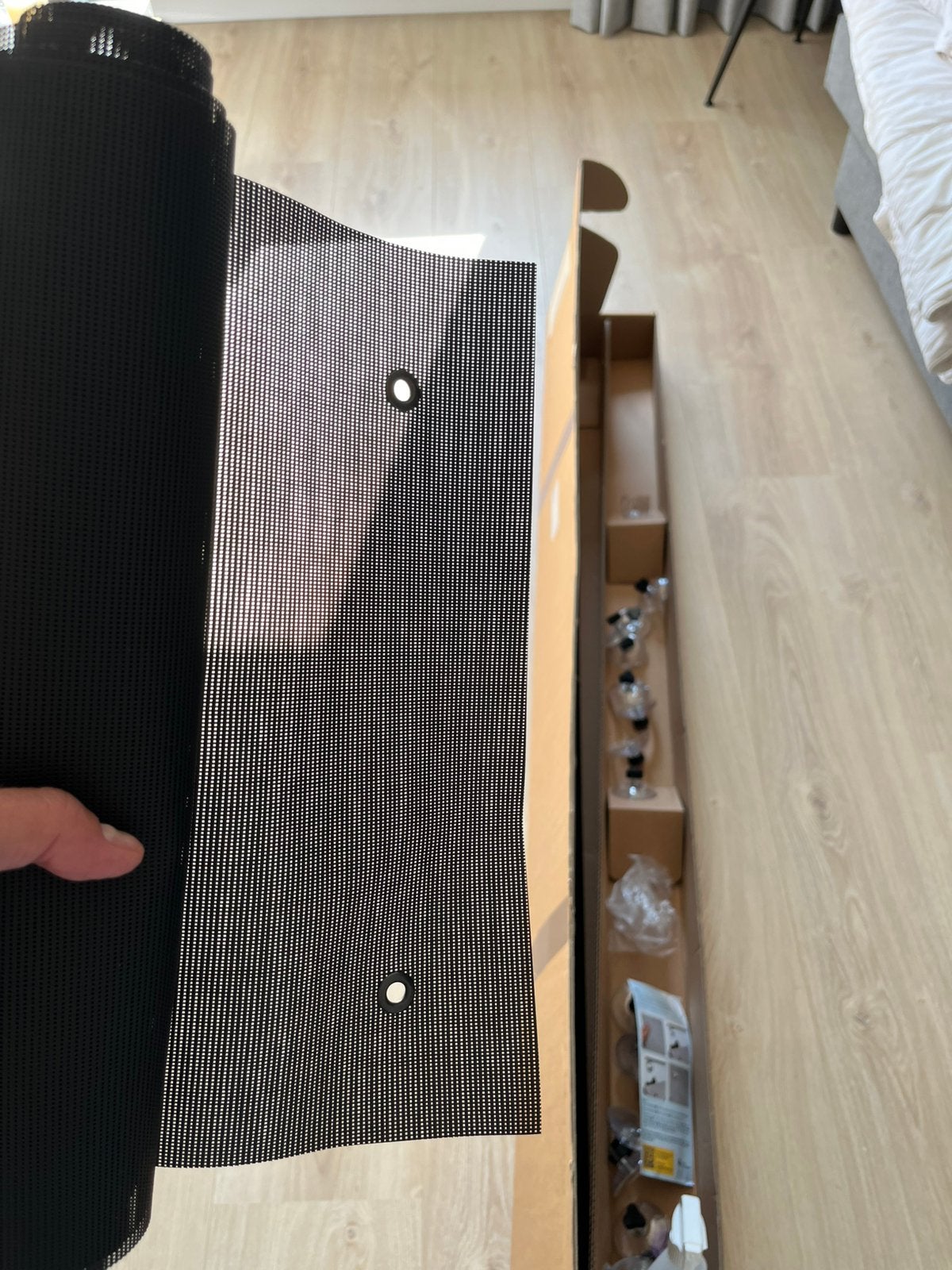 Zonwering Sun Eclipse als nieuw, Eenpersoons, Ophalen of Verzenden, Zo goed als nieuw, Stof