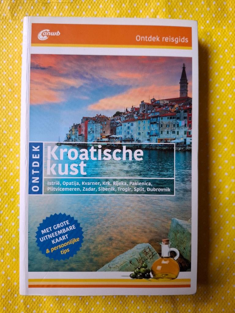 ANWB ontdek reisgids - Kroatische kust, Boeken, Gelezen, Europa, Ophalen of Verzenden, Reisgids of -boek