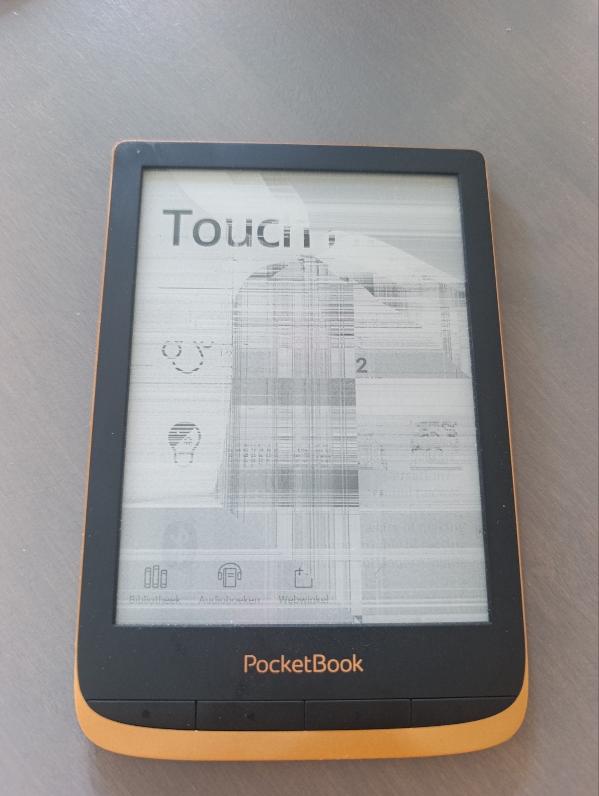 Pocketbook Touch 3 - 16GB - Defect Scherm, Computers en Software, Touchscreen, Ophalen of Verzenden, Niet werkend, 16 GB of meer