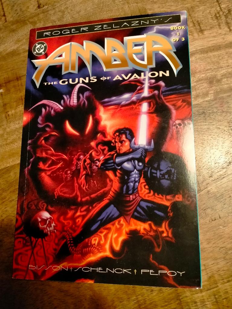 Amber the Guns of Avalon DC Comics Roger Zelazny's comic 1, Eén comic, Ophalen of Verzenden, Gelezen, Overige gebieden
