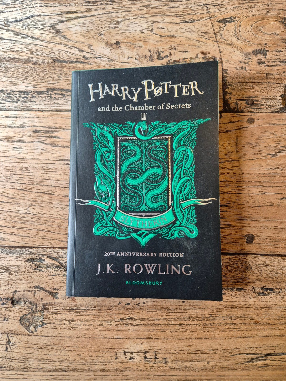 Harry Potter and the Chamber of Secrets - Slytherin Editie, Boeken, Ophalen of Verzenden, Zo goed als nieuw, J.K. Rowling, Fictie