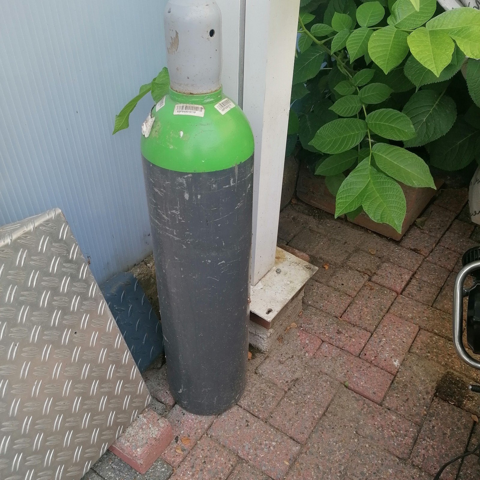 CO2 fles (leeg), Ophalen of Verzenden, Gebruikt