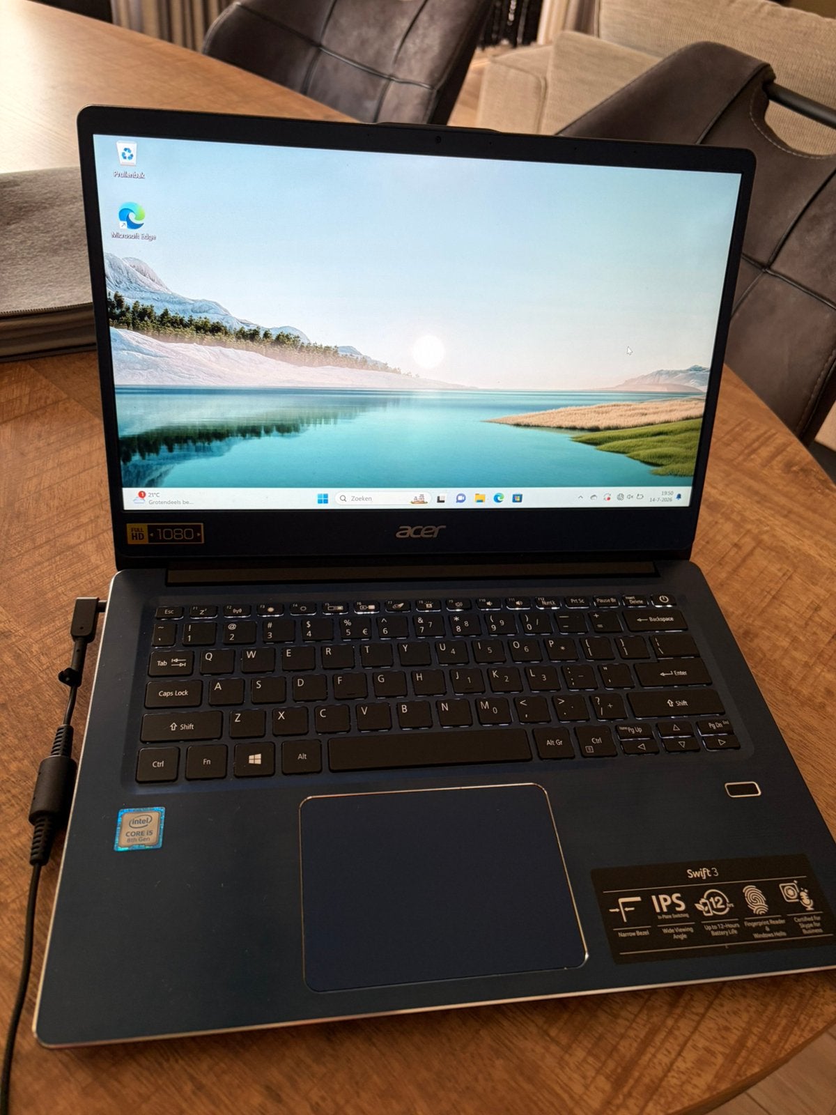 Acer Swift 3, Ophalen, Zo goed als nieuw, 14 inch, 2 tot 3 Ghz