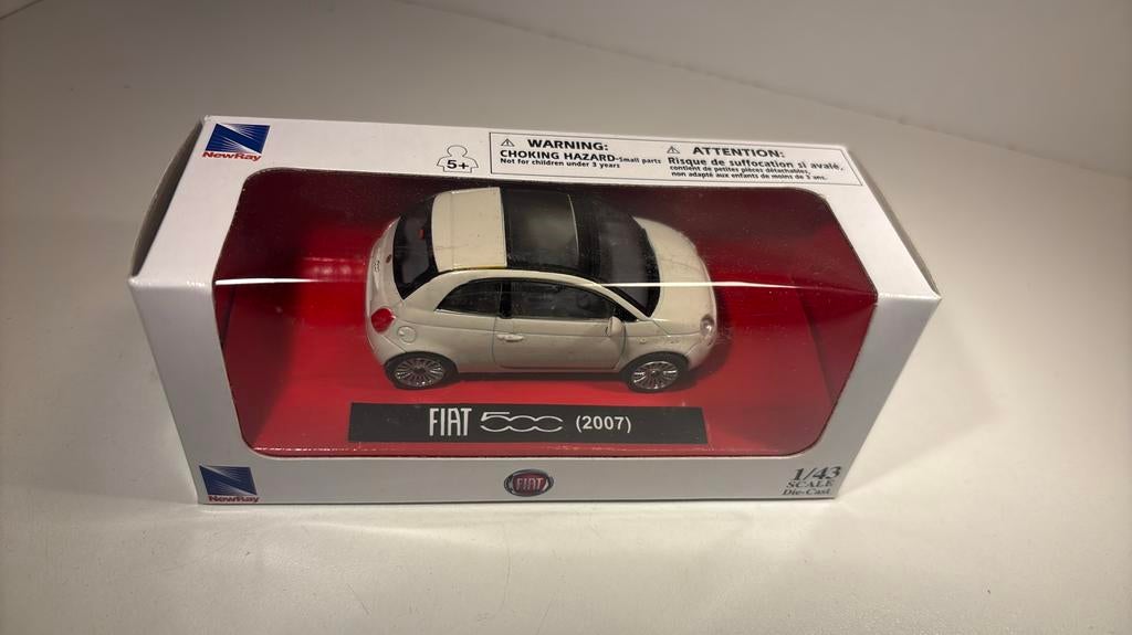 Fiat 500 white 2007 new ray 1.43, Overige merken, Auto, Ophalen of Verzenden, A