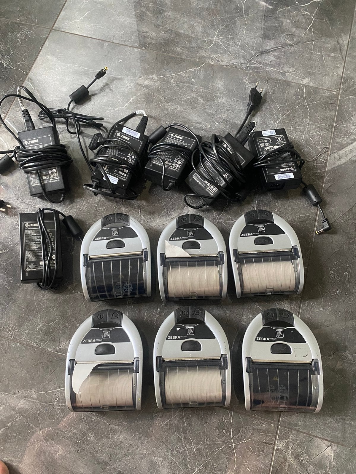 Zebra imz320 thermal label printer 6 stuks bleutooth wifi, Computers en Software, Labelprinters, Ophalen of Verzenden
