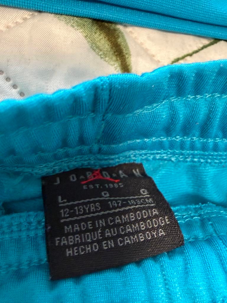 Jordan Trainingspak Maat L (147-163 cm) - Blauw/Zwart, Kinderen en Baby's, Kinderkleding | Maat 164, Ophalen of Verzenden, Zo goed als nieuw