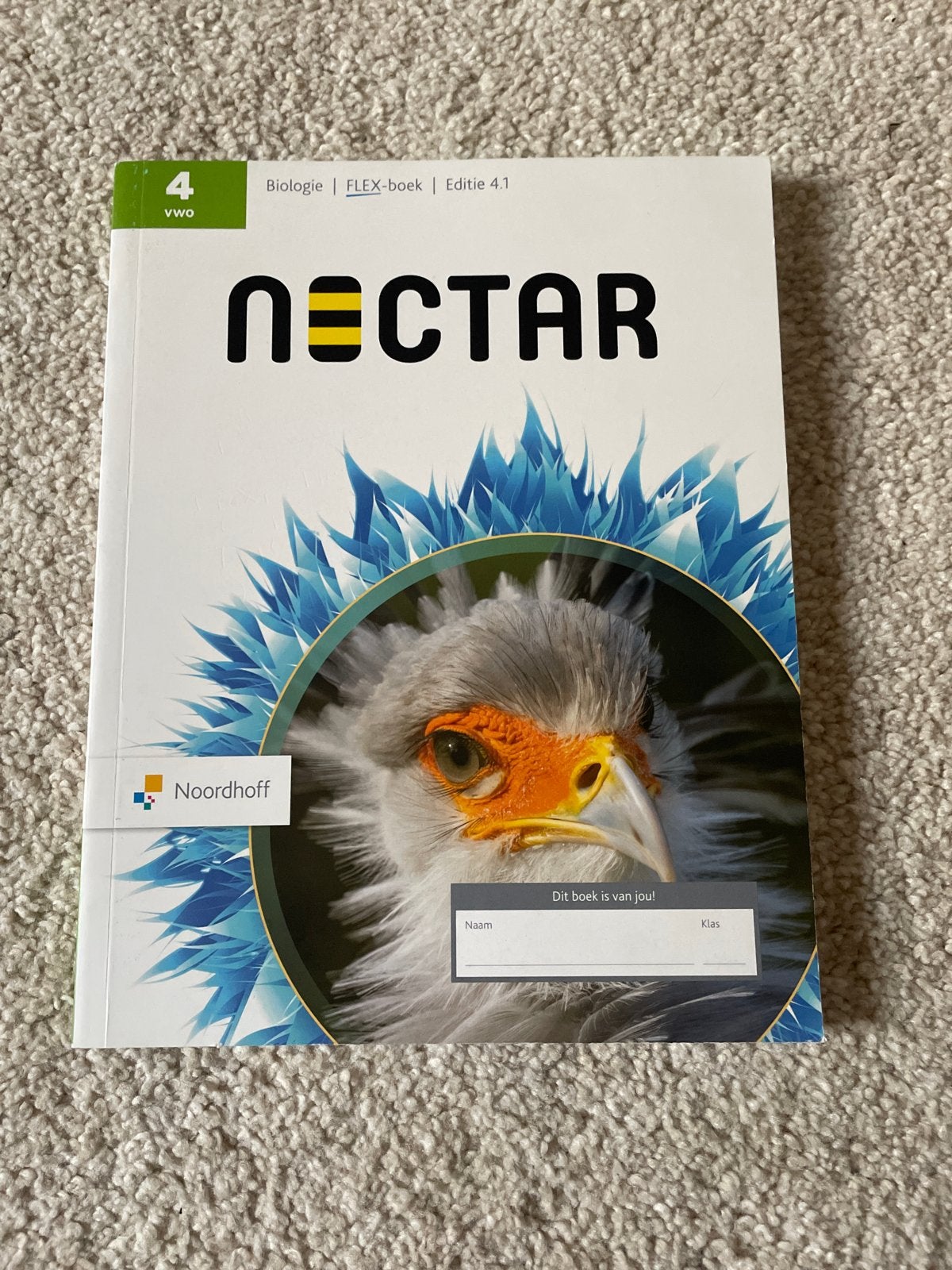 Nectar 4 VWO Biologie FLEX-boek - Zo goed als nieuw, Boeken, Schoolboeken, Ophalen of Verzenden, Zo goed als nieuw, VWO, Biologie