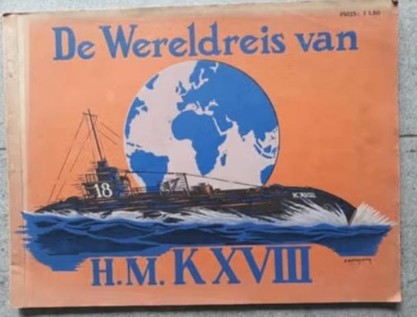 De wereldreis van H.M. KXVIII, Ophalen of Verzenden, Tweede Wereldoorlog, Gelezen, Marine