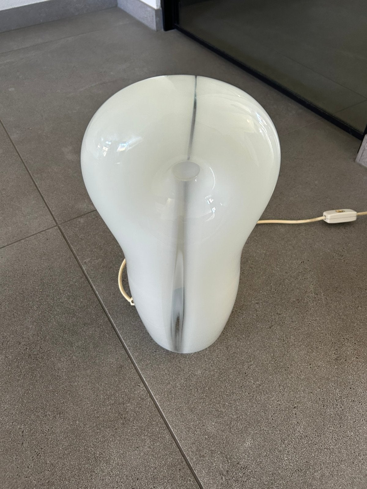 Vistosi ghost murano design glazen zeldzame lamp, Huis en Inrichting, Lampen | Tafellampen, Ophalen, Zo goed als nieuw, Glas