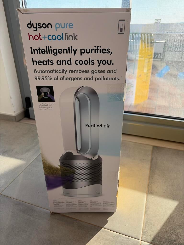 Dyson Pure Hot+Cool Link Luchtreiniger, Verwarming & Ventila, Witgoed en Apparatuur, Ophalen of Verzenden, Zo goed als nieuw, Luchtreiniger