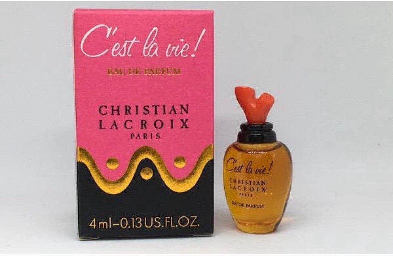 Miniatuur C’est la Vie Christian Lacroix 4 ml edp, Verzenden, Nieuw, Miniatuur, Gevuld