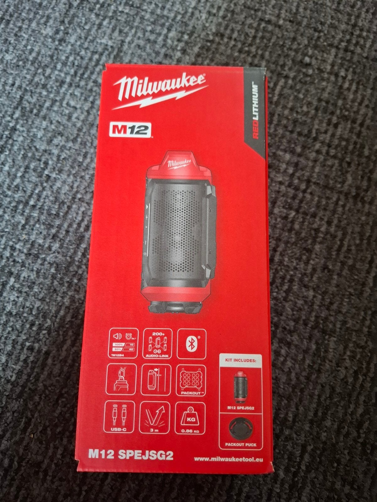 Milwaukee m12 speaker (nieuw), Ophalen of Verzenden, Nieuw
