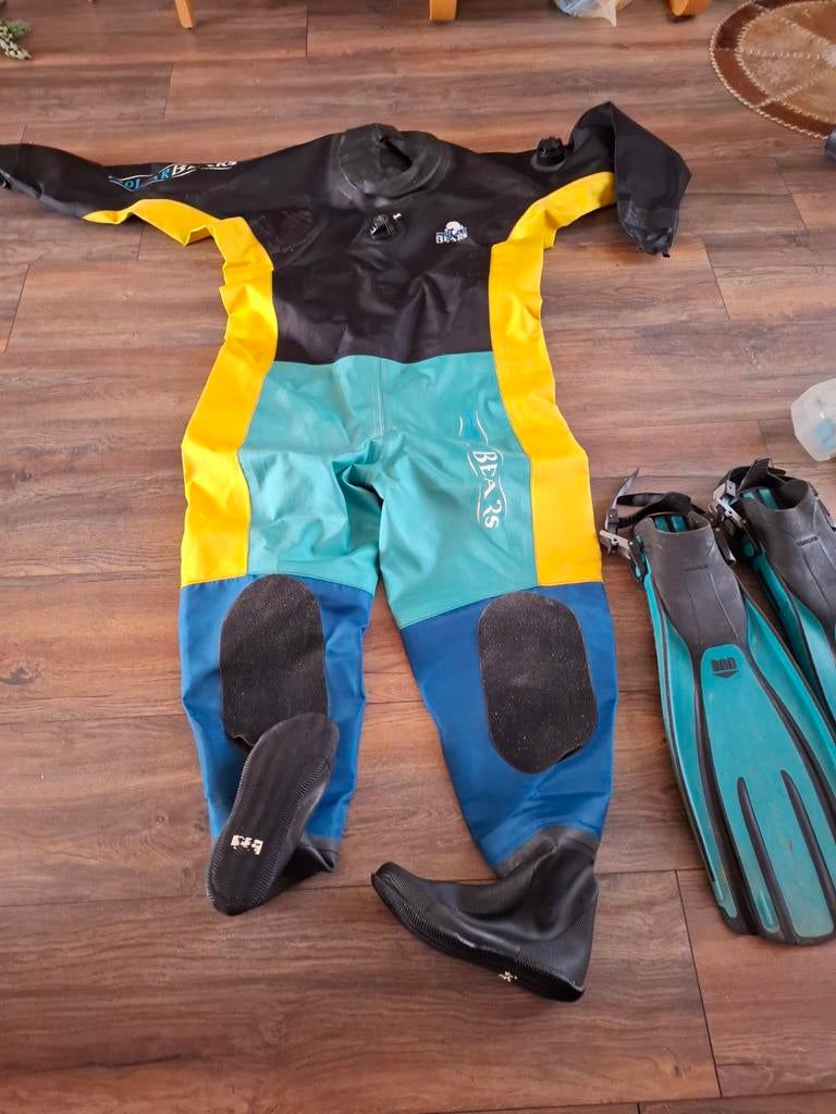 Droogpak, Watersport en Boten, Duiken, Ophalen, Gebruikt, Duikpak