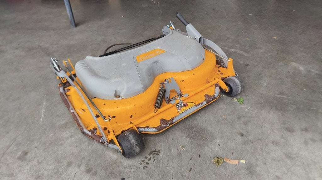 Stiga Combi 95 maaidek, Ophalen, Cirkelmaaier, Stihl, Gebruikt