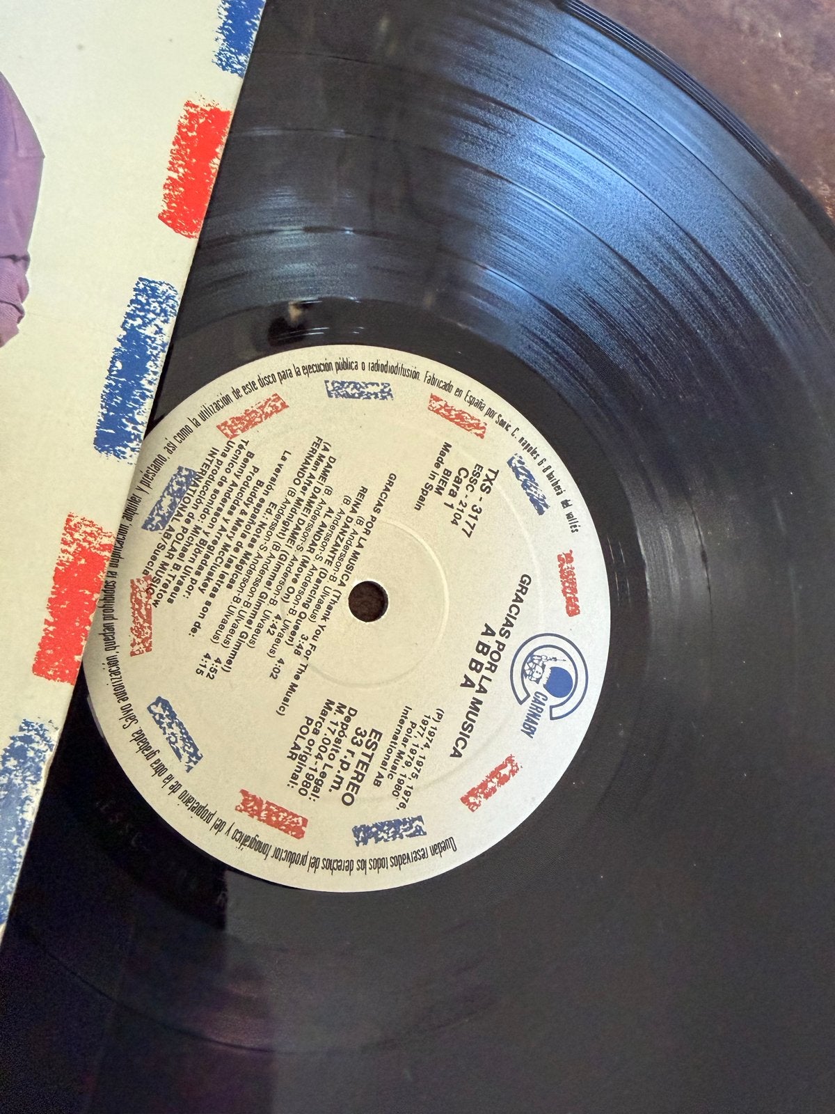 ABBA - Gracias Por La Musica (Spaanse LP), NM, LP, Gebruikt, Pop, Ophalen of Verzenden