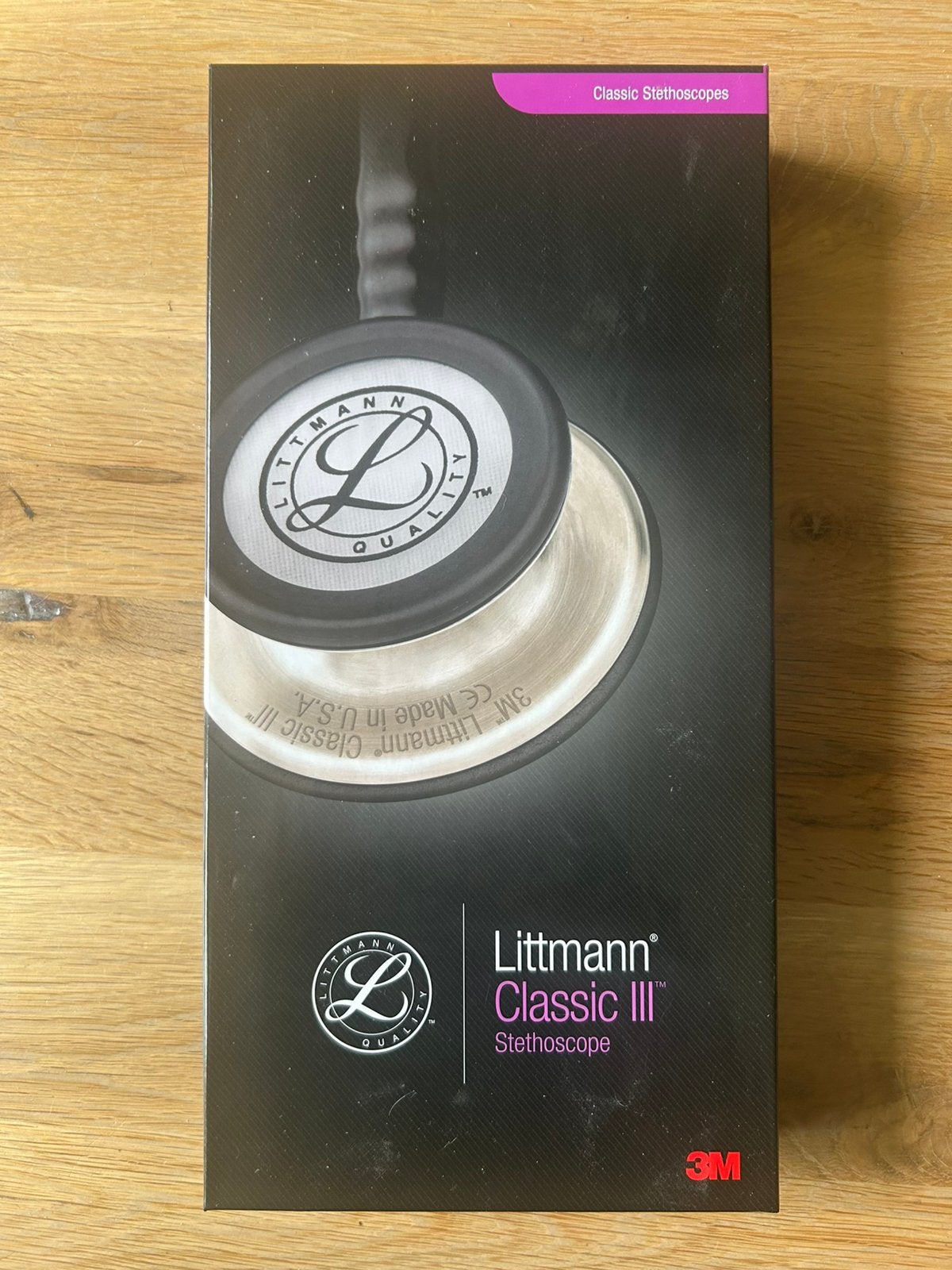 Littmann classic 3 sterhoscope, Ophalen of Verzenden, Zo goed als nieuw