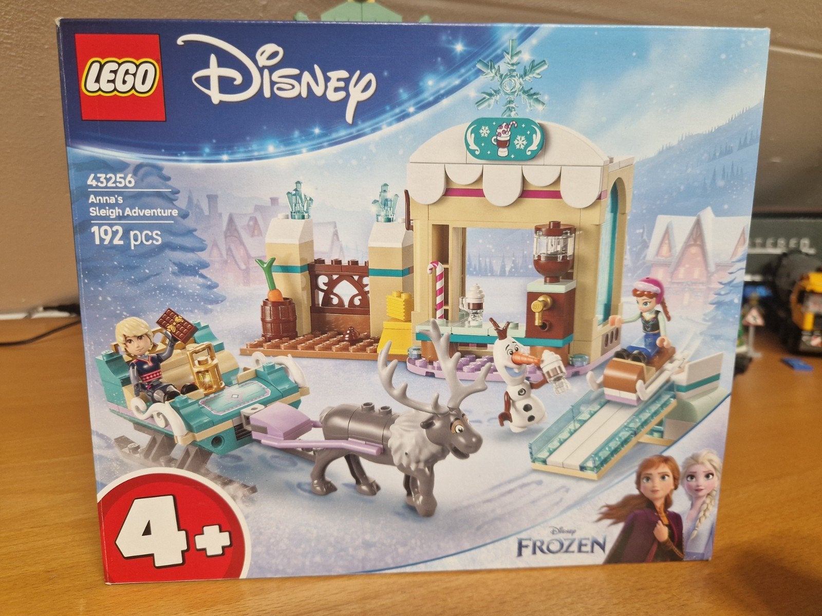 Lego Disney 43256 Anna's Sleigh Adventure Frozen, Lego, Ophalen of Verzenden, Zo goed als nieuw, Disney