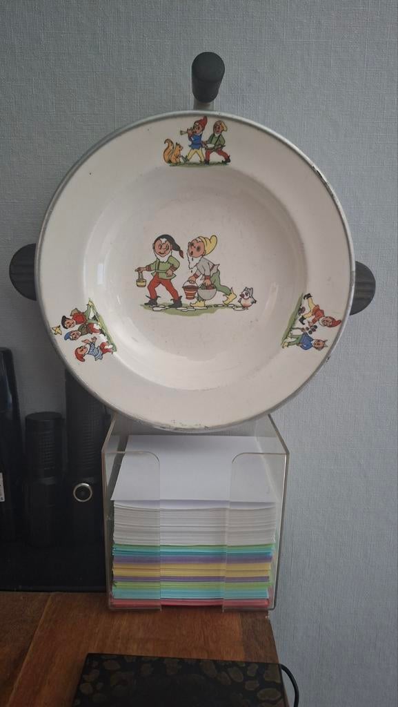 Warmhoudbordje kabouters, Ophalen of Verzenden