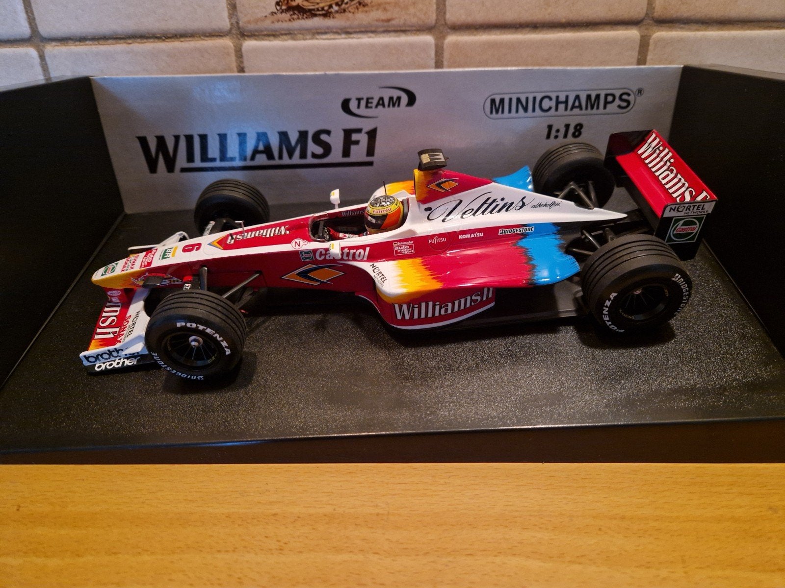 f1 Williams supertec fw21 Ralf Schumacher 1999, Ophalen of Verzenden, Zo goed als nieuw, Auto, MiniChamps