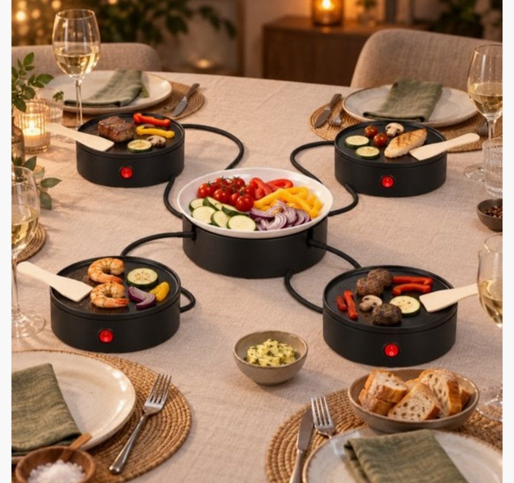 Gourmet 4 in one, Ophalen, Zo goed als nieuw, 4 t/m 7 personen