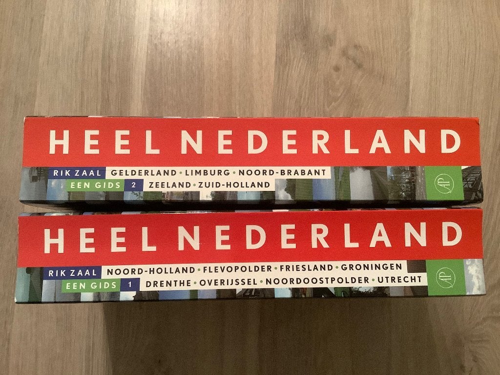 Heel Nederland Deel 1 en 2 - Rik Zaal, Overige merken, Ophalen of Verzenden, Zo goed als nieuw, Reisgids of -boek