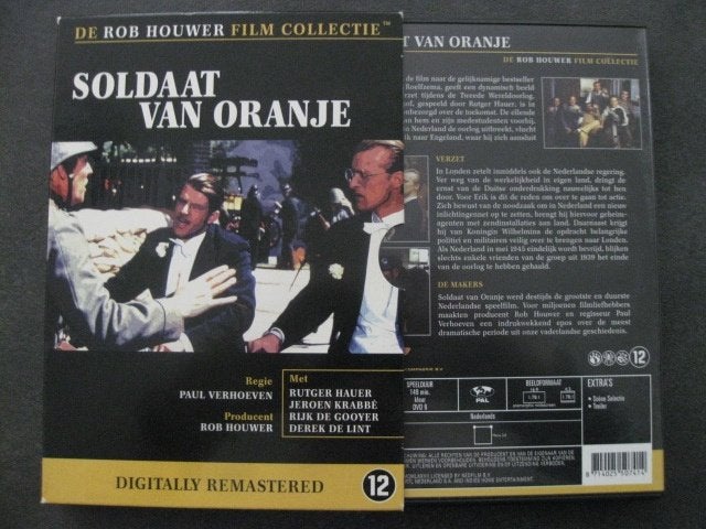 SOLDAAT VAN ORANJE - met RUTGER HAUER en JEROEN KRABBÉ, Vanaf 12 jaar, Ophalen, Zo goed als nieuw, Actie en Avontuur