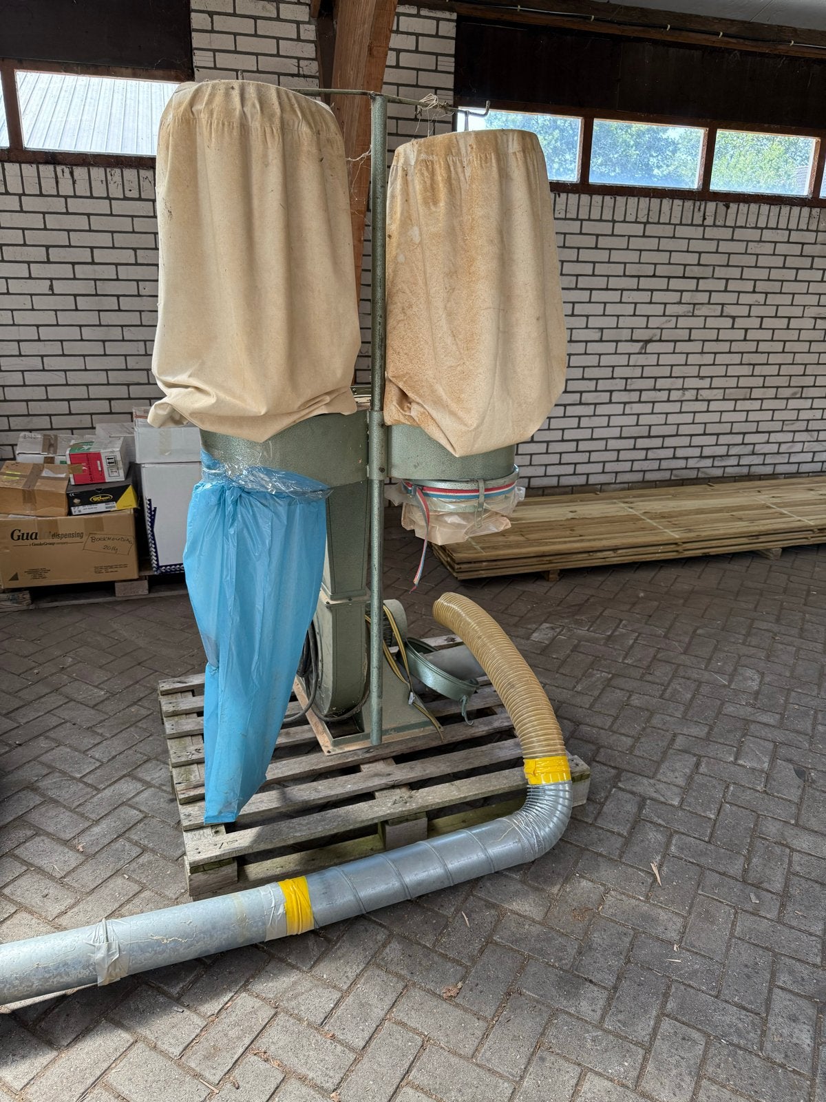 Stofafzuiger voor houtbewerking - werkplaats, Ophalen, Gebruikt, Afzuiger