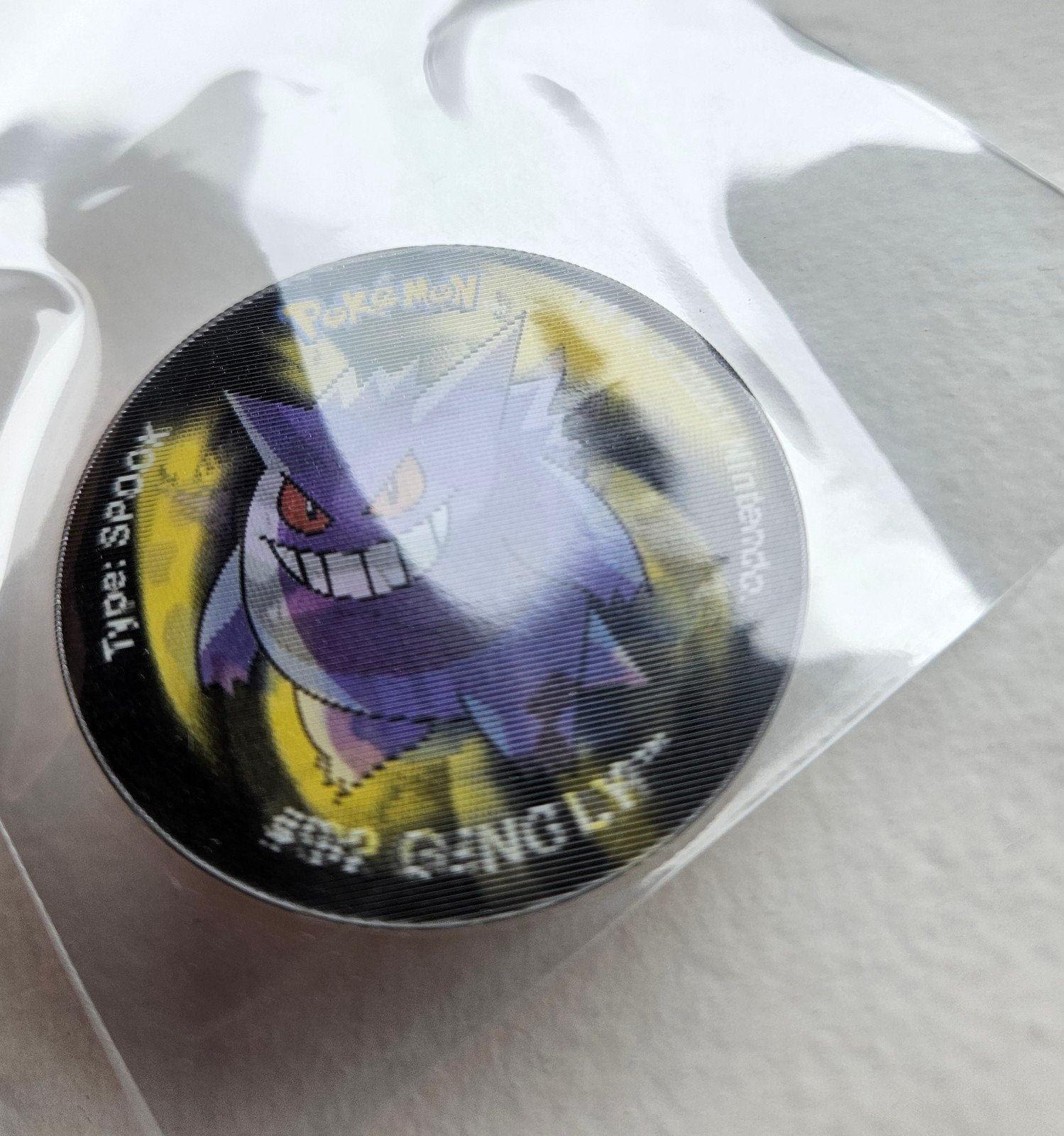 Gengar Powerplay Flippo Gastly Haunter Smiths Lays. Original, Ophalen of Verzenden, Zo goed als nieuw, Losse kaart