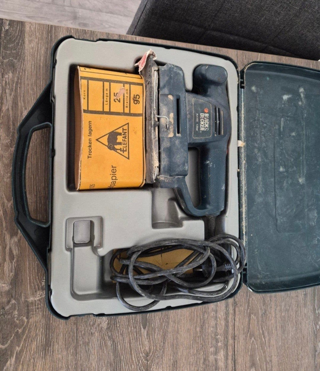 schuurmachine black en decker, Ophalen