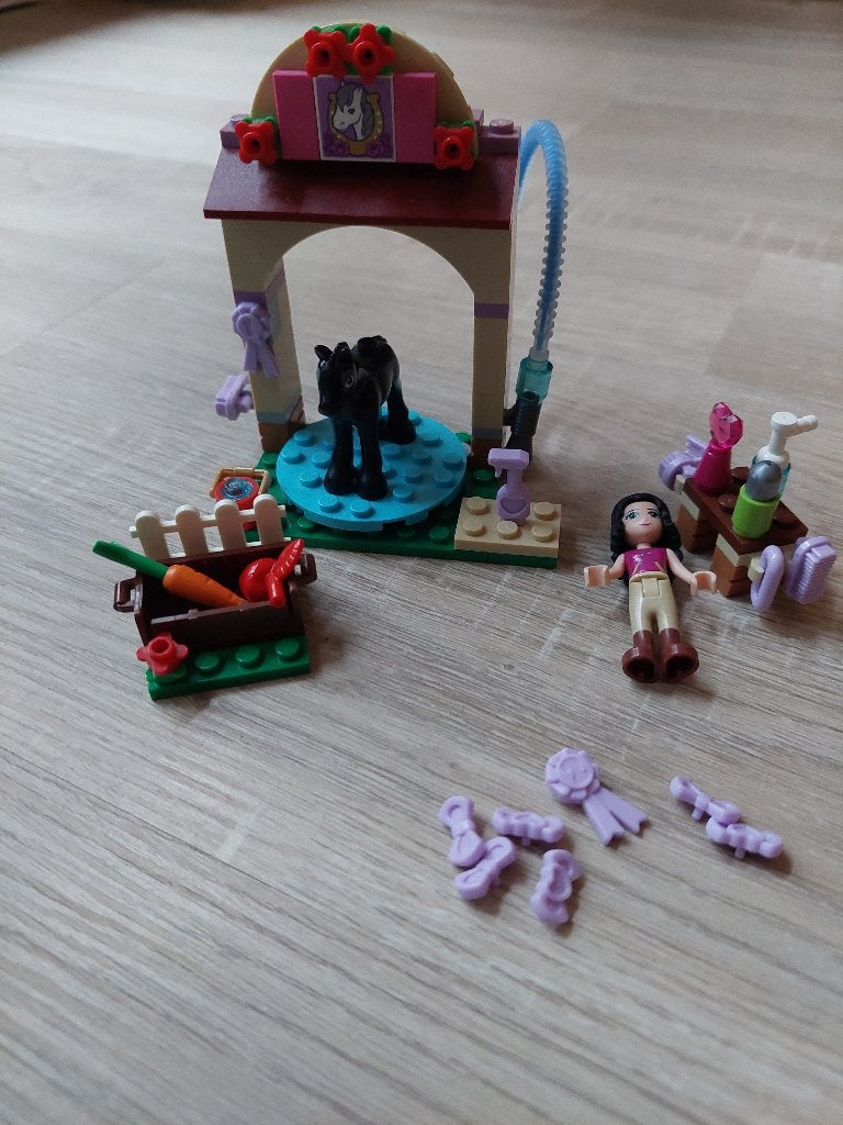 Lego friends veulen wasplaats, Lego, Friends, Ophalen of Verzenden, Zo goed als nieuw