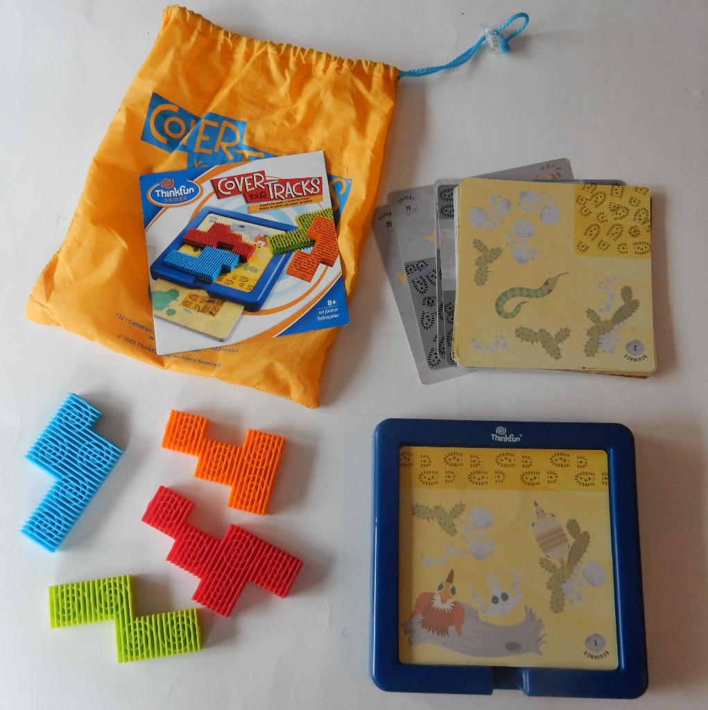 Cover your tracks - Thinkfun, Een of twee spelers, Ophalen of Verzenden, Zo goed als nieuw, Thinkfun