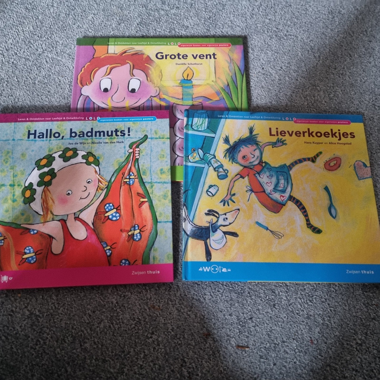 3 leuke leesboeken voor peuters - Lolo serie, Ophalen of Verzenden, Gelezen, 2 tot 3 jaar