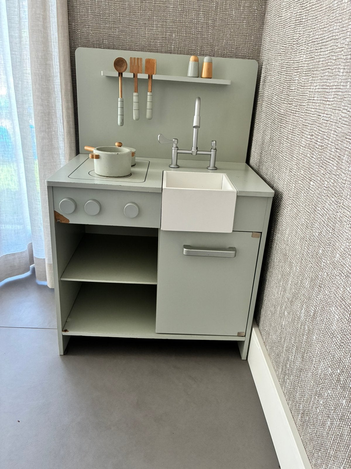 Petit ameli speelgoedkeuken met nieuw blad erbij, Ophalen, Gebruikt
