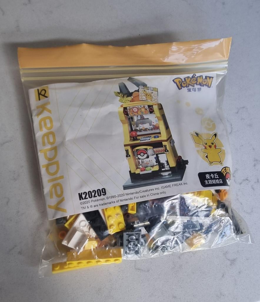 Lego pokémon set, Ophalen of Verzenden, Zo goed als nieuw, Overige merken
