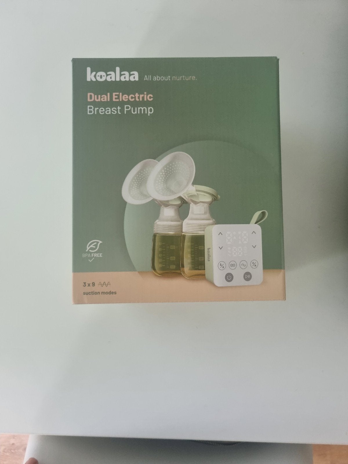 Koalaa Dubbele Elektrische Borstkolf - Zo goed als nieuw, Ophalen of Verzenden