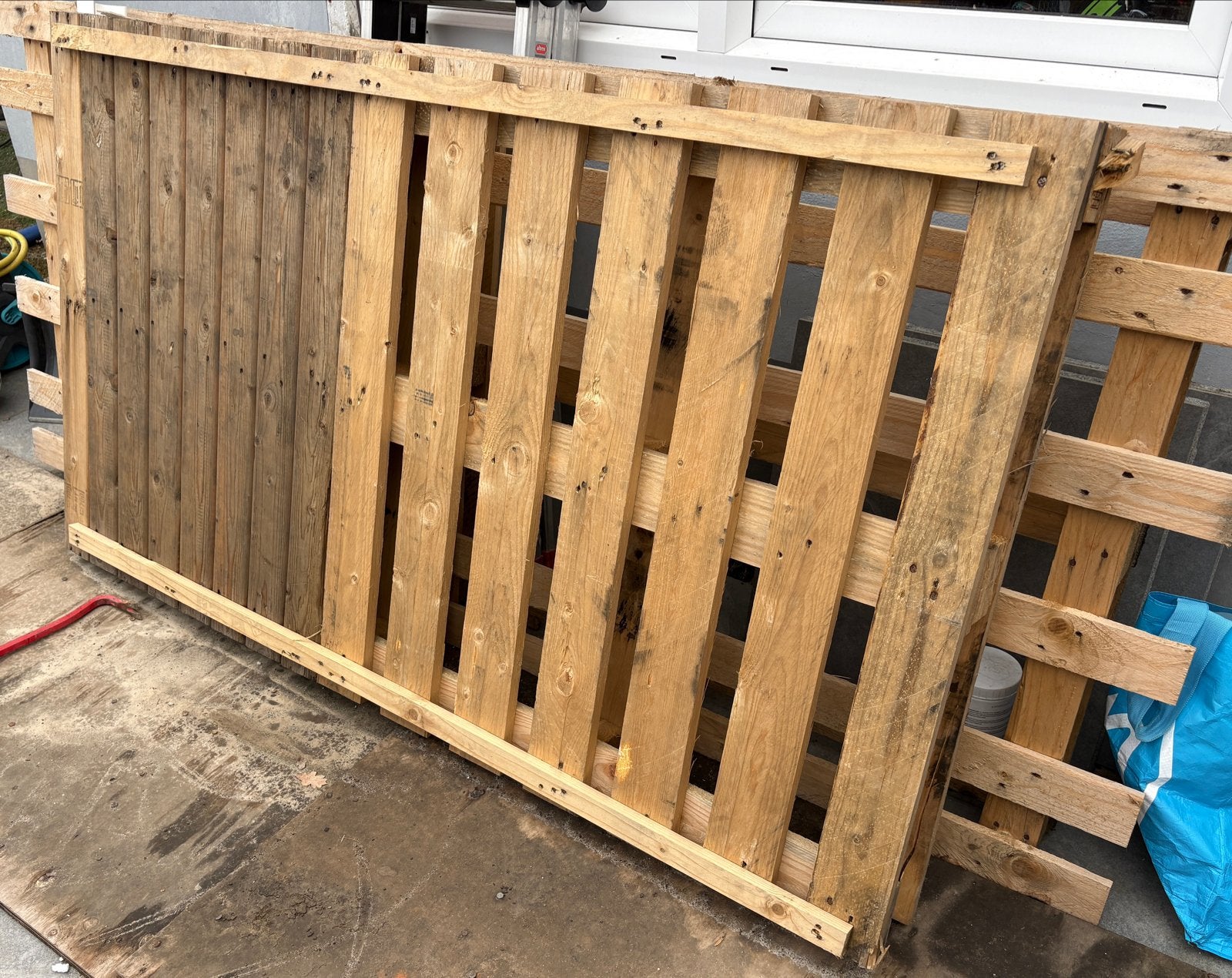 Gebruikte Pallets - Diverse Maten en Houtsoorten, Ophalen, Gebruikt, 50 mm of meer, Minder dan 200 cm