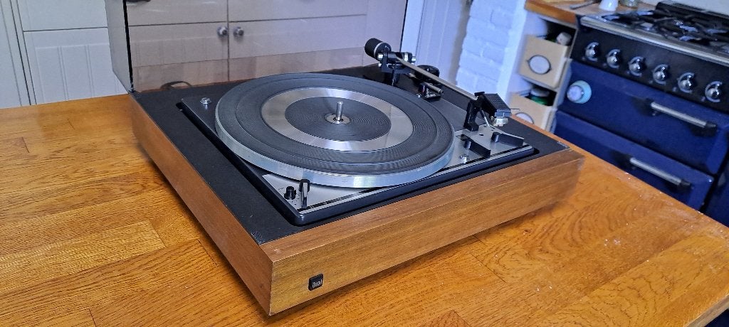 Dual 1216 volautomatische platenspeler, in topstaat, Audio, Tv en Foto, Platenspelers, Automatisch, Ophalen of Verzenden, Zo goed als nieuw