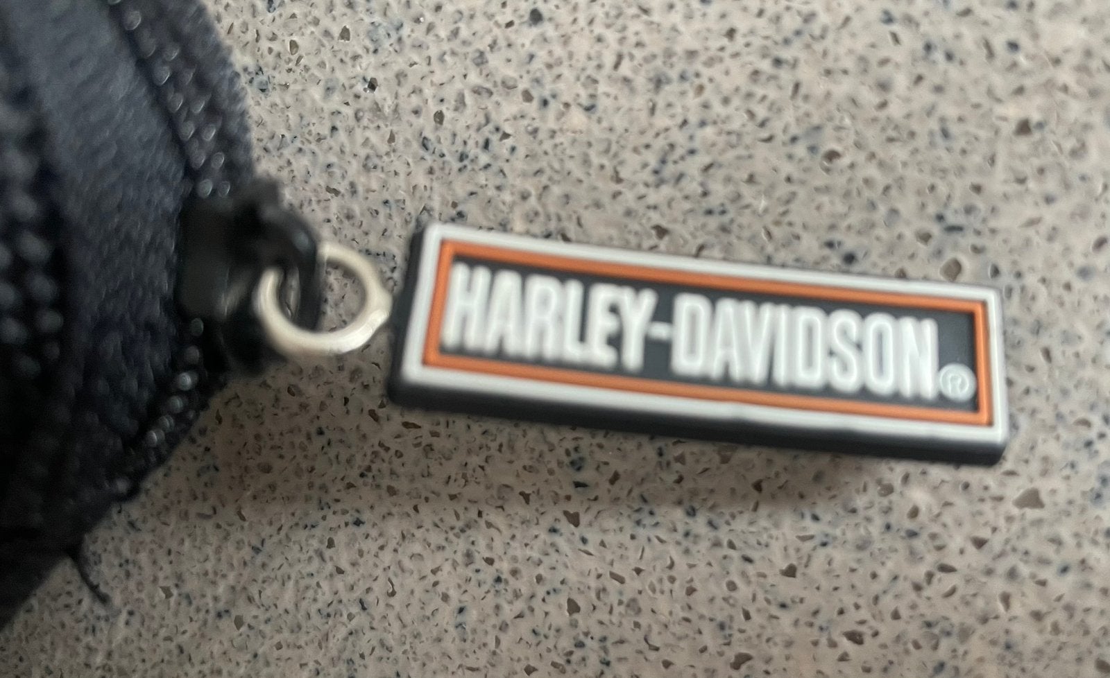 Harley Davidson brillenkoker etui zwart, Motoren, Ophalen of Verzenden, Zo goed als nieuw