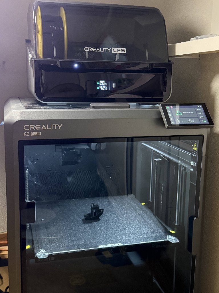 Creality K2 Plus 3D-printer met CFS-unit, Computers en Software, 3D Printers, Ophalen, Ingebouwde Wi-Fi, Zo goed als nieuw, Filament