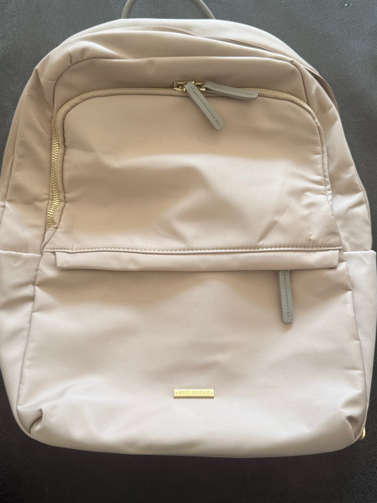 Nieuwe Golf Madam laptoprugzak oudroze/taupe, Ophalen of Verzenden, Zo goed als nieuw, Rugzak
