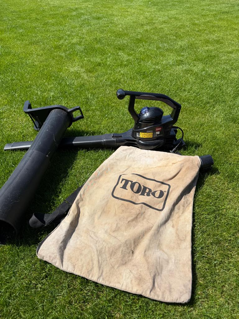 Toro bladblazer/bladzuiger met opvangzak, Gebruikt, Handgedragen, Ophalen of Verzenden, Met opvangzak