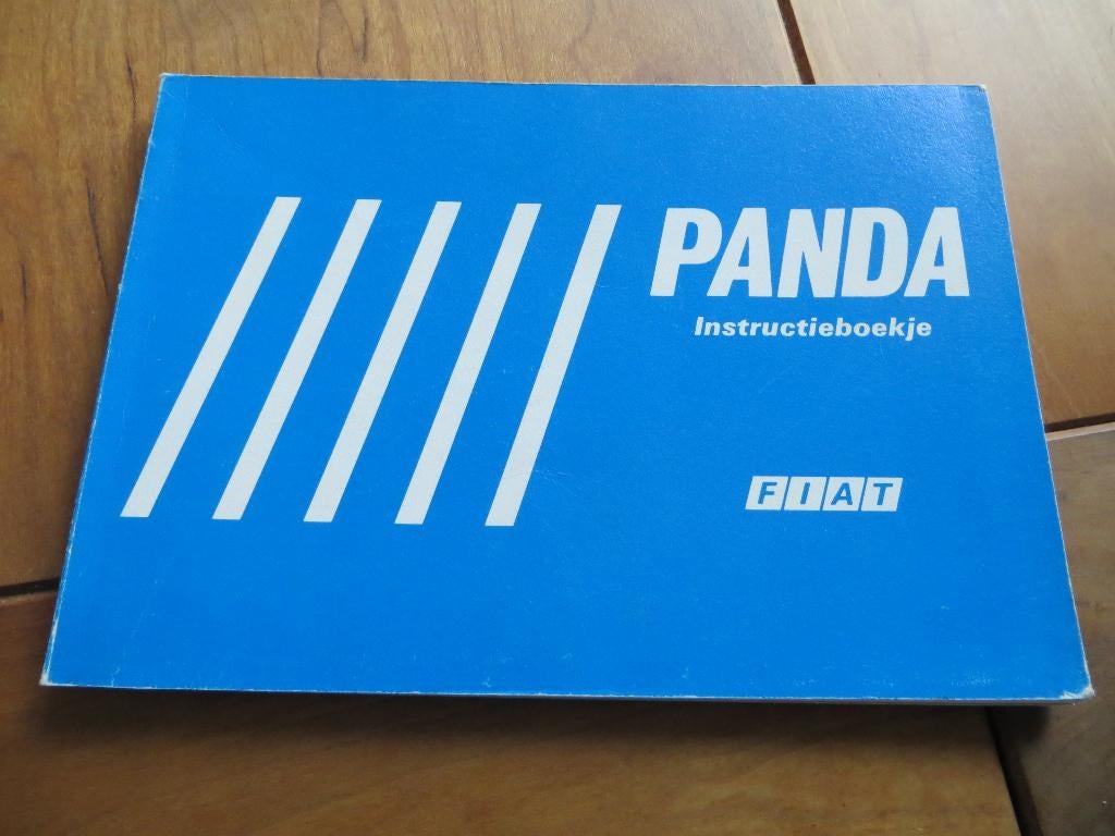 Instructieboek Fiat Panda, Panda 4x4 1989, zeer mooi!, Ophalen of Verzenden