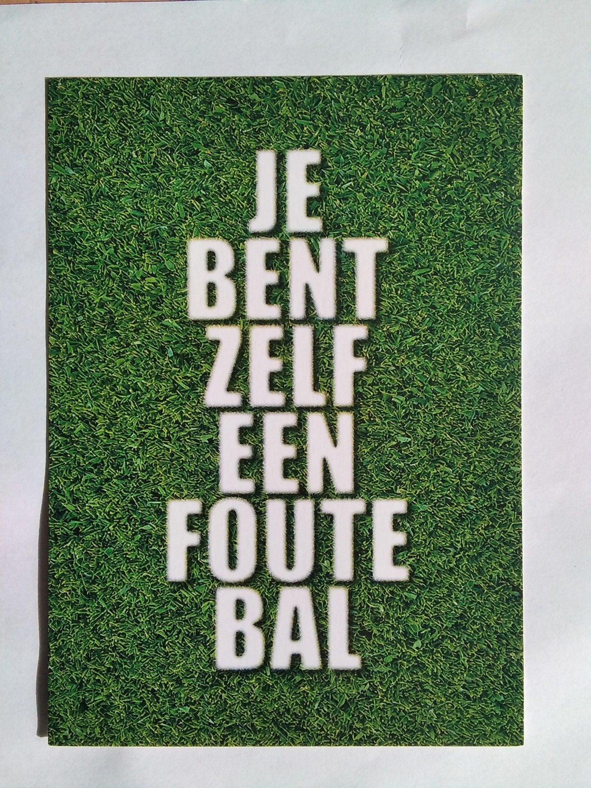 Ansichtkaart WK 2026 Je bent zelf een foute bal, Verzenden, 1980 tot heden