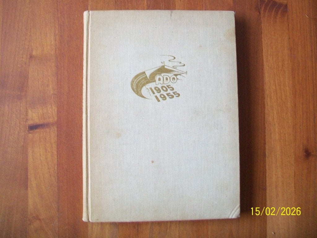 ADO 1905 - 1955 - 50 jaar ADO geschiedenis, Ophalen of Verzenden, Gebruikt, Overige binnenlandse clubs, Boek of Tijdschrift