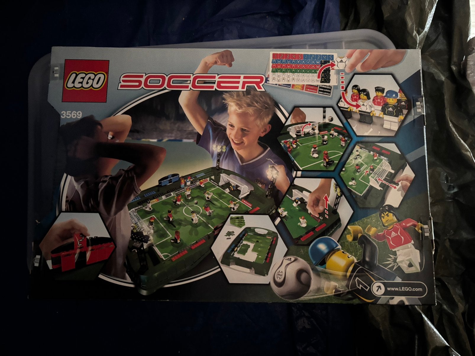 Lego 3569 Soccer voetbal stadion NIEUW, Overige thema's, Lego, Nieuw, Ophalen of Verzenden