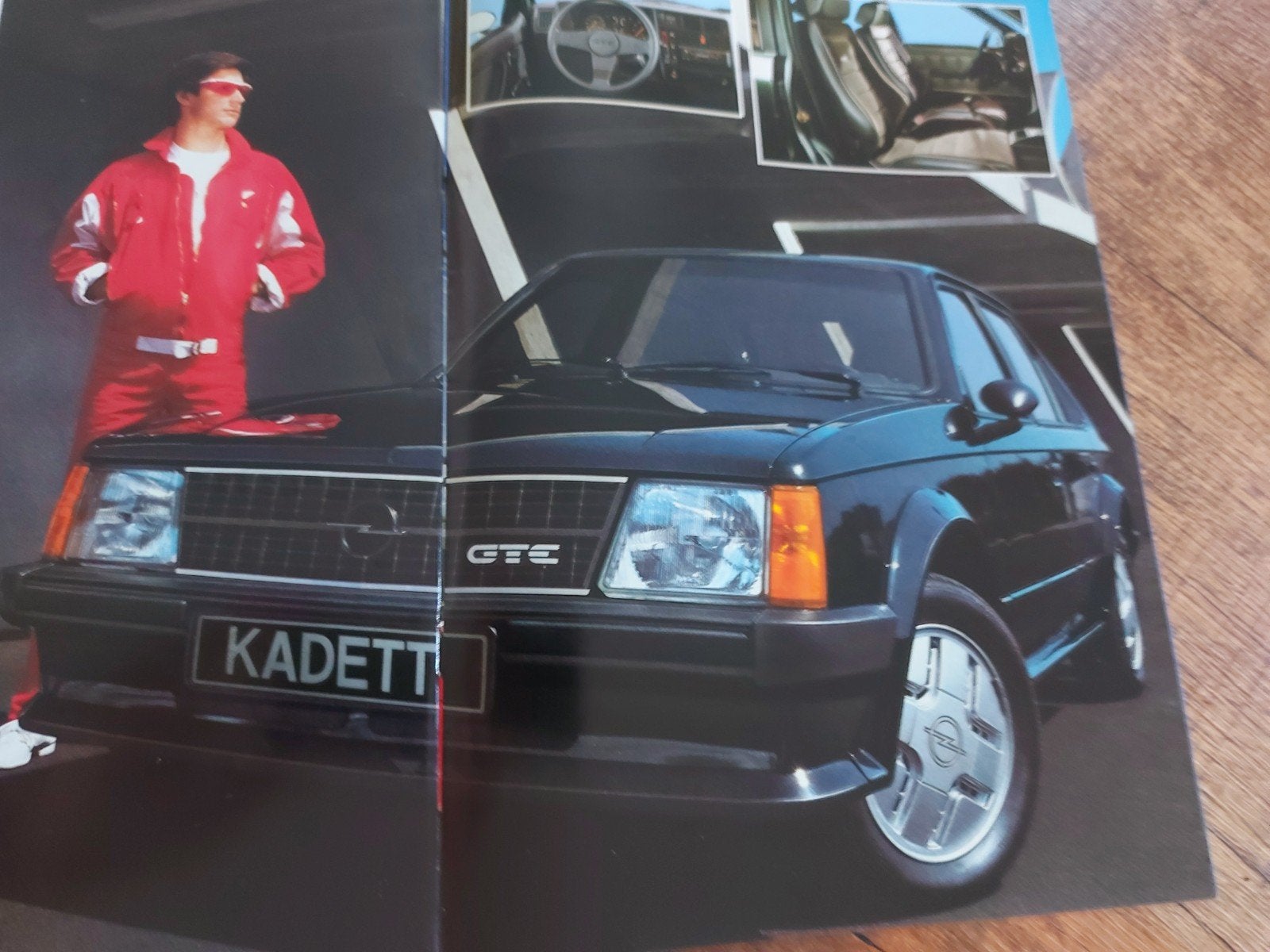 1983 keurige Opel D Kadett folder ook GTE, Ophalen of Verzenden, Zo goed als nieuw, Opel