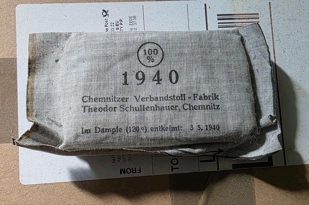 Duits verbandpakje 1940 ww2, Verzamelen, Militaria | Tweede Wereldoorlog, Ophalen of Verzenden, Duitsland